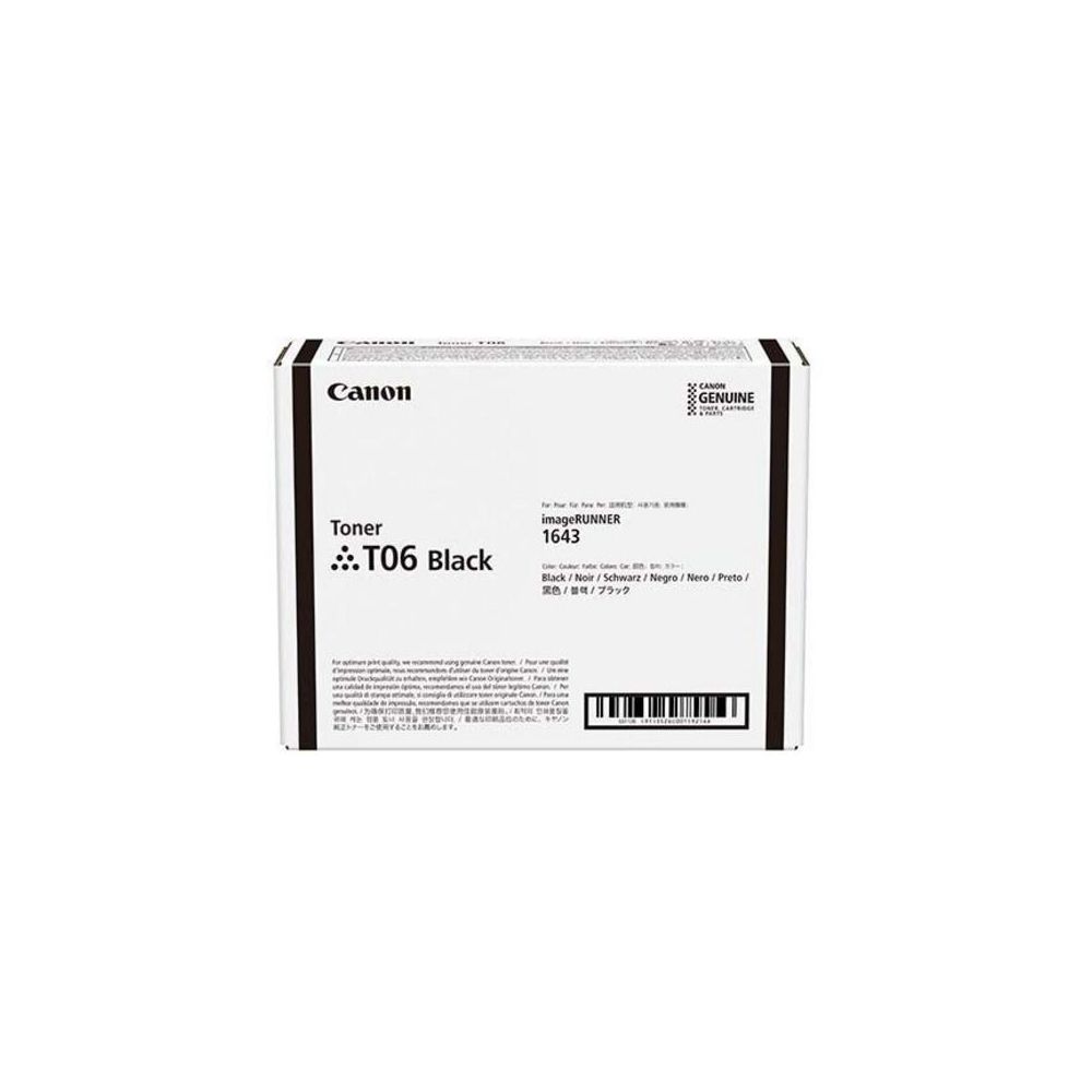 Toner + Tambour CANON T06 - 20500p - NOIR Toner + Tambour CANON T06 - 20500p - NOIR