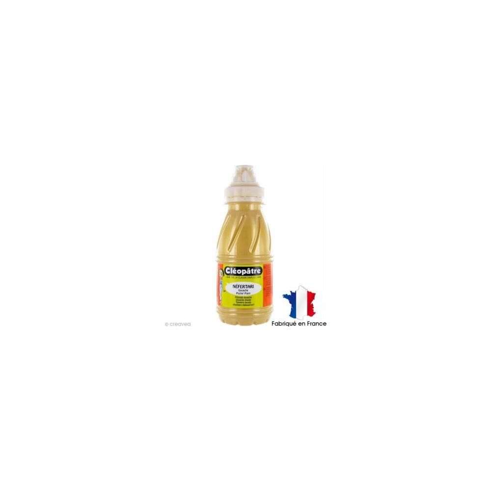 Gouache liquide à effet mat 250 ml CLEOPATRE Métallique OR - Z Gouache liquide à effet mat 250 ml CLEOPATRE Métallique OR - Z