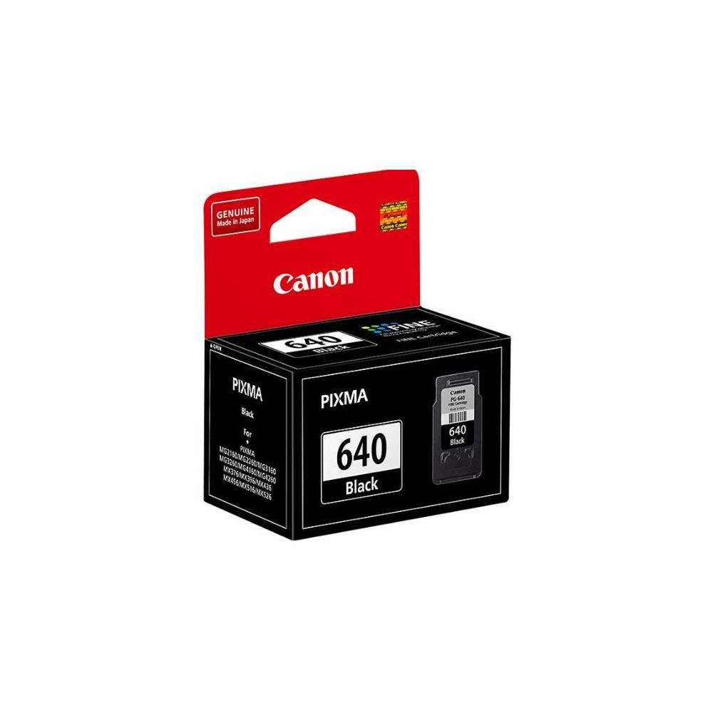 Cart CANON PG640BK - Noire - MG2260/3260 - Z Cart CANON PG640BK - Noire - MG2260/3260 - Z
