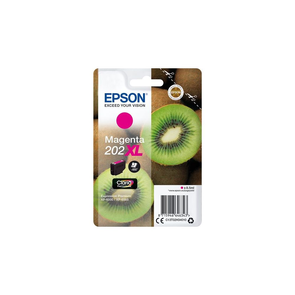 Cart EPSON - N°202XL - Kiwi - Magenta - XP-6100 // Cart EPSON - N°202XL - Kiwi - Magenta - XP-6100 //