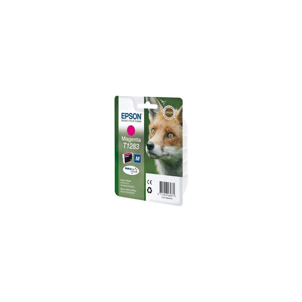 Cart EPSON - T1283 - Renard - Magenta S22 - SX125/130/420/425 - Z Cart EPSON - T1283 - Renard - Magenta S22 - SX125/130/420/425 - Z