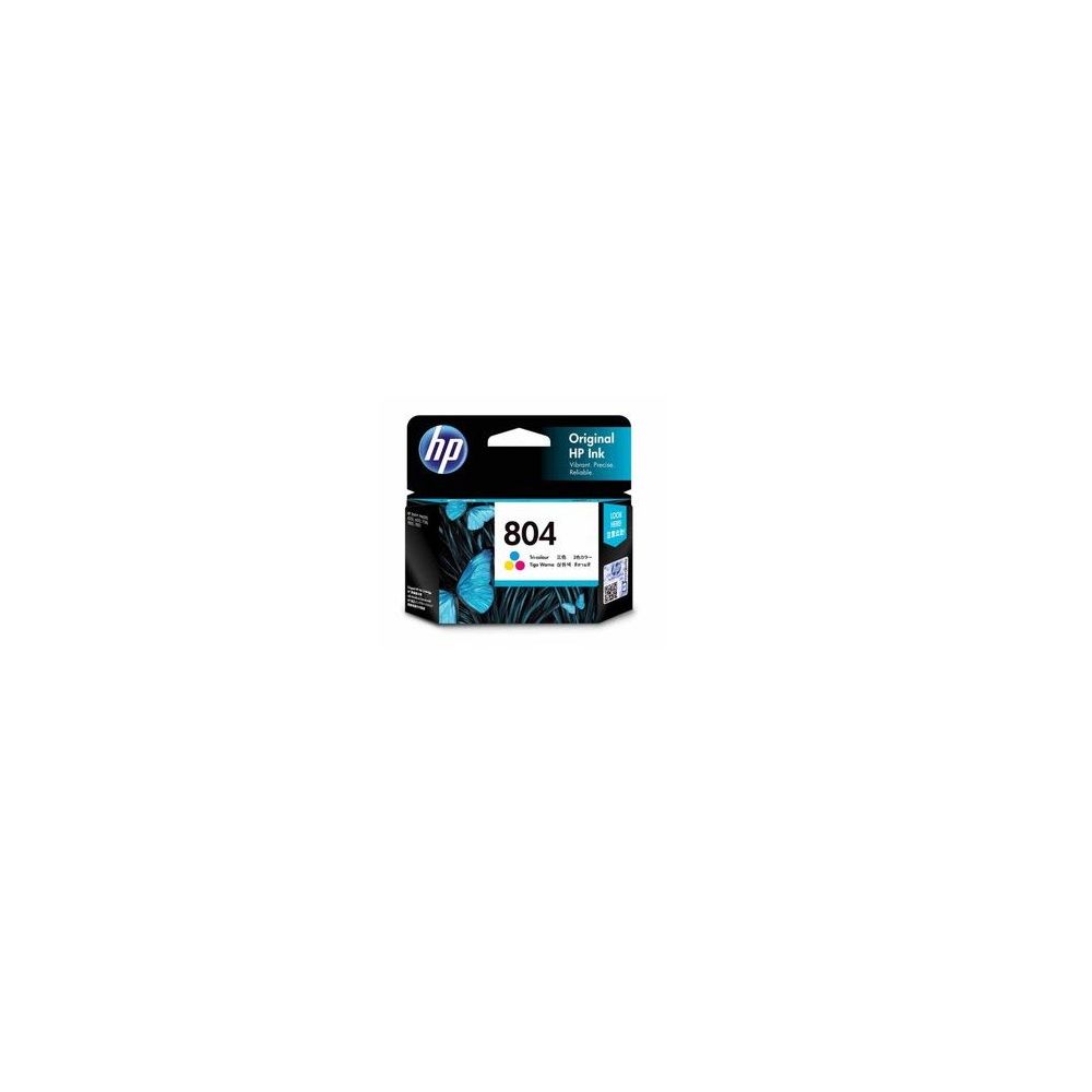 Cart HP N°804 Couleurs - T6N09AA - HP Envy 6220/6222 Australie - Z Cart HP N°804 Couleurs - T6N09AA - HP Envy 6220/6222 Australie - Z