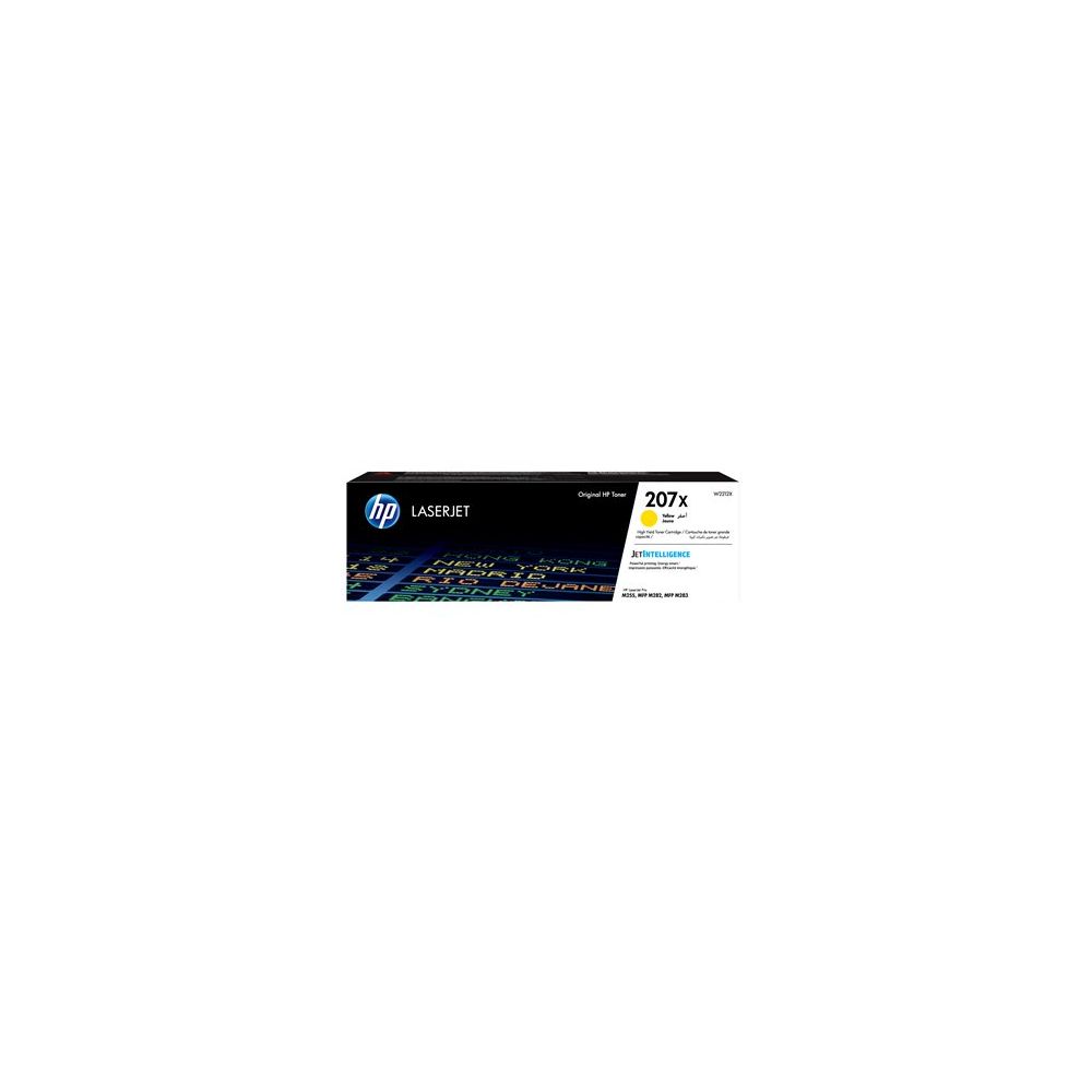 Toner HP N°207X Jaune - W2212X -2450p - LaseJet M255dw/M255nw ** Toner HP N°207X Jaune - W2212X -2450p - LaseJet M255dw/M255nw **