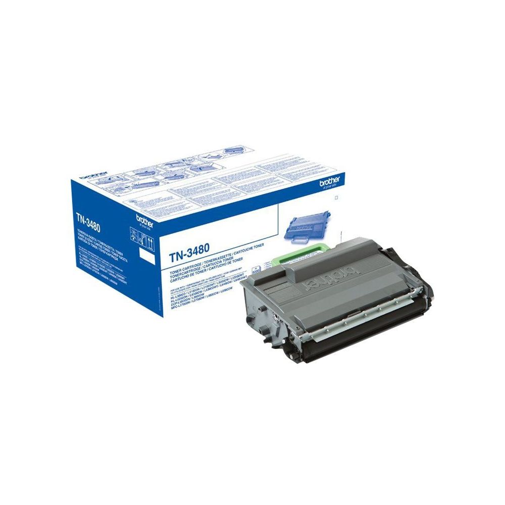 Toner BROTHER - TN-3480 6HL-L6250DN/6300DW/L6400DW - 8 000 pages // Toner BROTHER - TN-3480 6HL-L6250DN/6300DW/L6400DW - 8 000 pages //