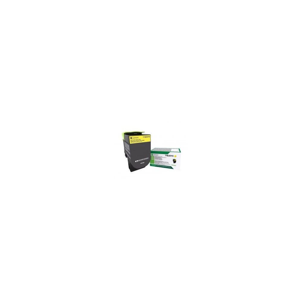 Toner LEXMARK - CSx10 - CS410n - Jaune (3000 pages) ** Toner LEXMARK - CSx10 - CS410n - Jaune (3000 pages) **