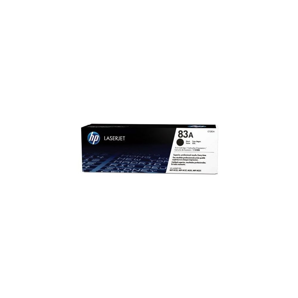 Toner HP - CF283A - N°83A Noir - LaserJet Pro M201/M125/M127/M225 // Toner HP - CF283A - N°83A Noir - LaserJet Pro M201/M125/M127/M225 //
