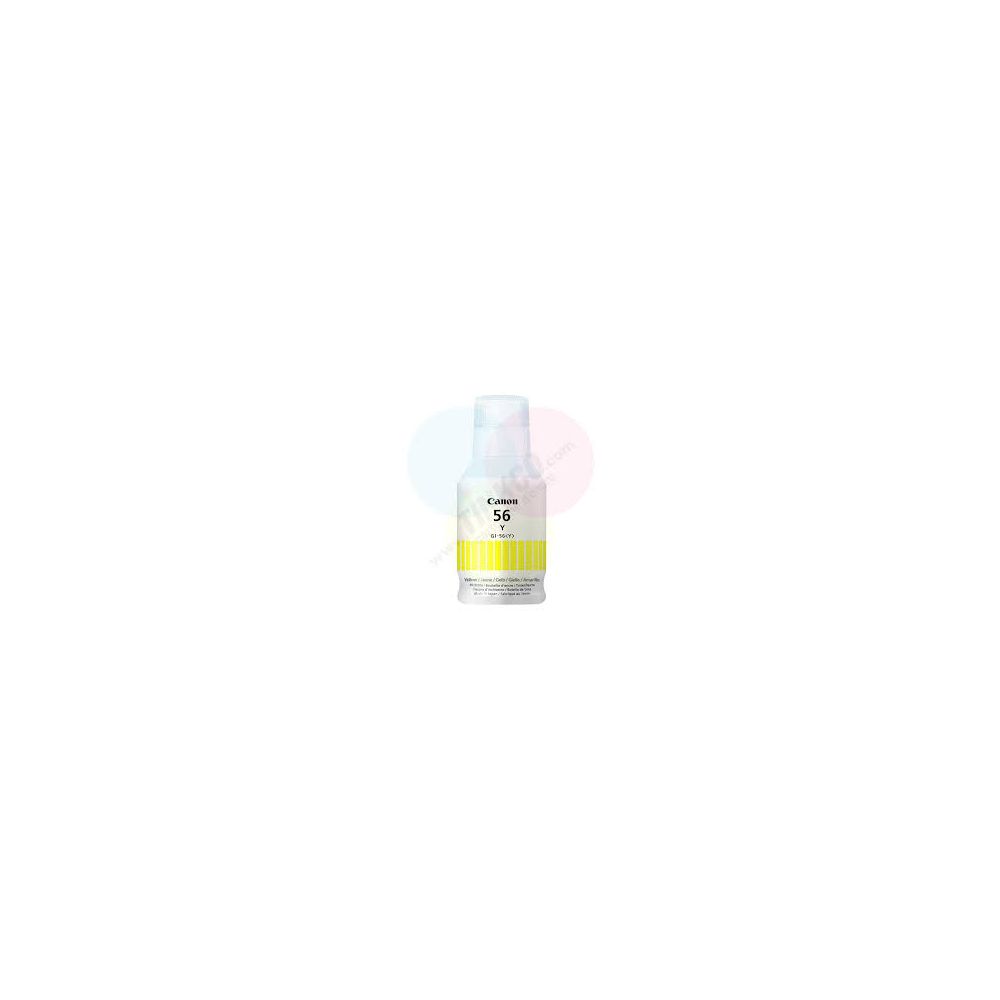 Bouteille CANON GI-56Y - Jaune 14000 p - MAXIFY GX7050 // Bouteille CANON GI-56Y - Jaune 14000 p - MAXIFY GX7050 //
