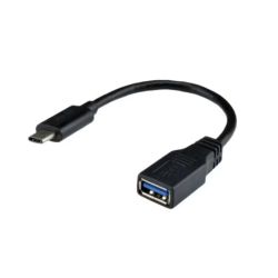 Convertisseur DLH USB-A 2.0 vers USB-C 3.2 Gen 1 - 15cm //