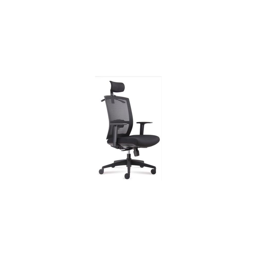 Fauteuil Collaborateur FLASH / Tissu et Résille Coloris Noir Fauteuil Collaborateur FLASH / Tissu et Résille Coloris Noir