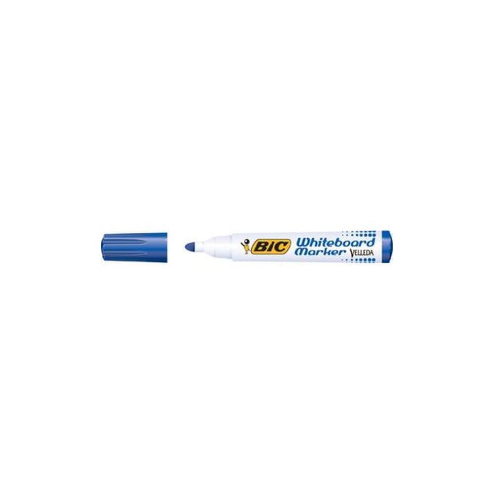 Marqueur effaç. BIC VELLEDA 1701 Recyclé - Ogive - 1.8mm - BLEU **