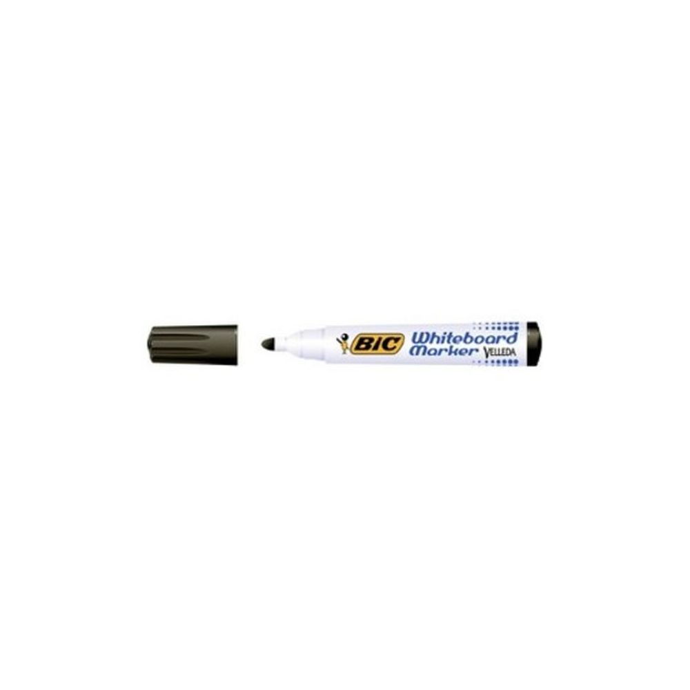 Marqueur effaç. BIC VELLEDA 1701 Recyclé - Ogive - 1.8mm - NOIR