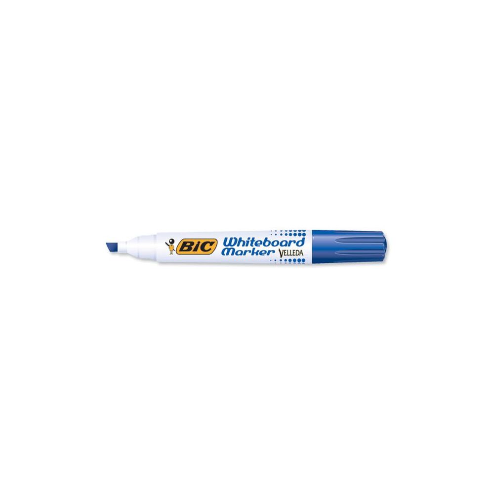 Marqueur effaç. BIC VELLEDA 1751 Recyclé - Bis. 3 à 5.9mm - BLEU //