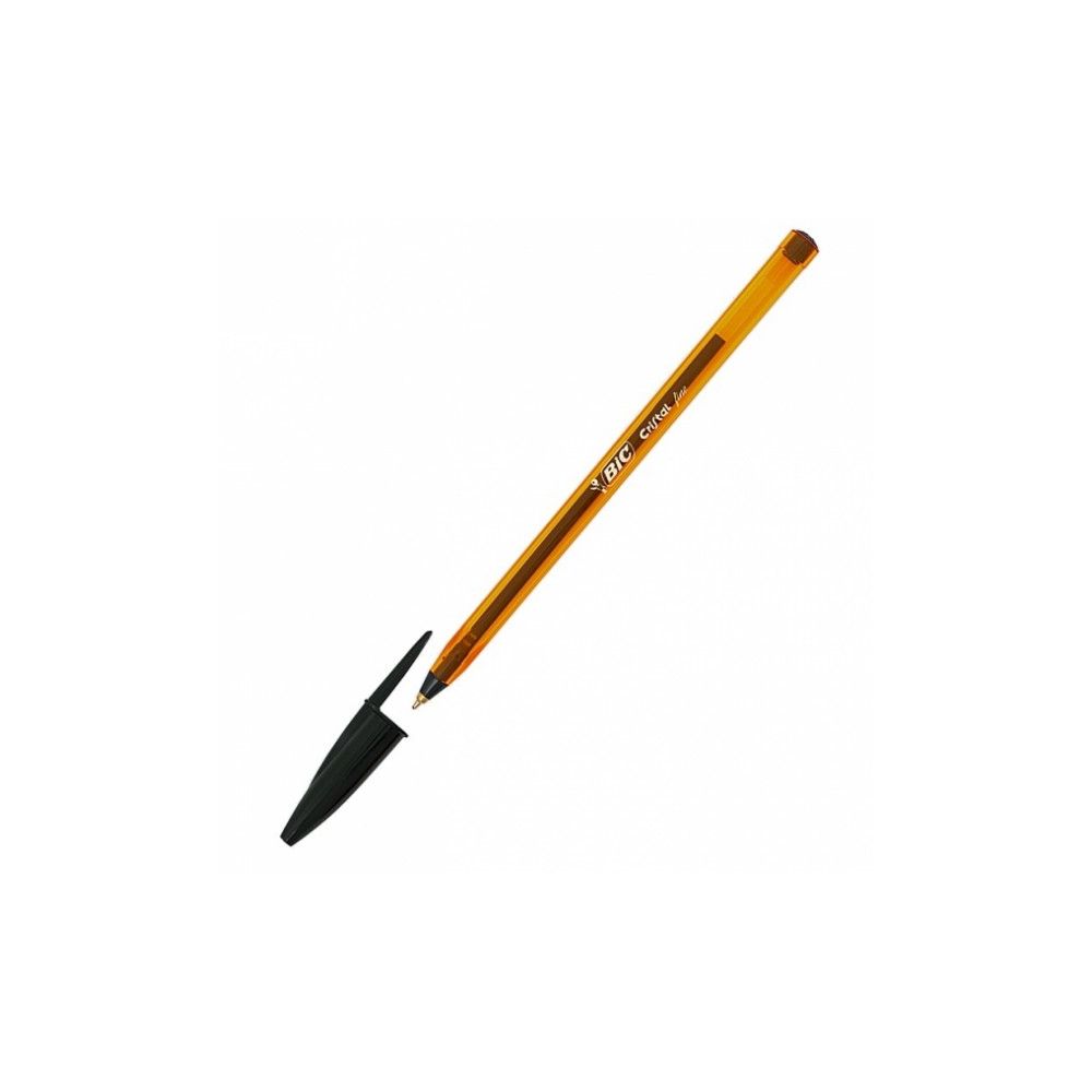 Stylo Bille BIC CRISTAL FINE - Pointe 0.8mm - NOIR // Stylo Bille BIC CRISTAL FINE - Pointe 0.8mm - NOIR //