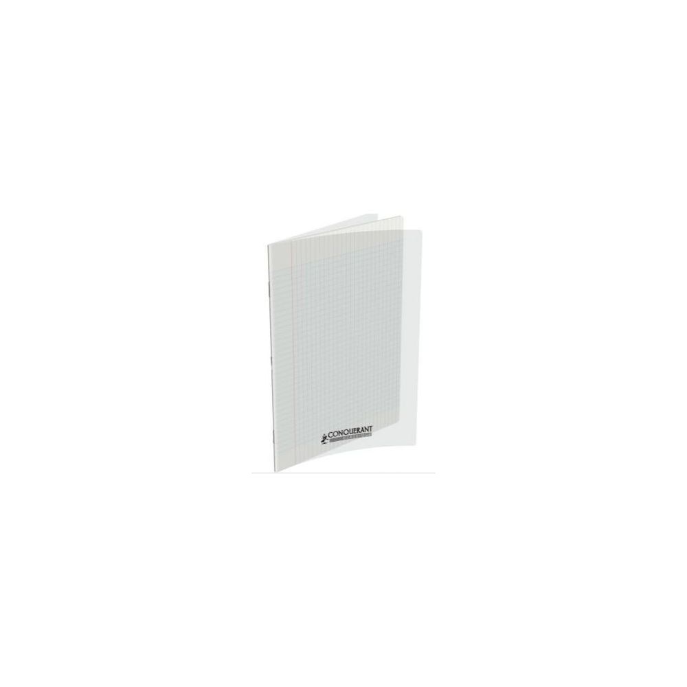 Cahier 24x32cm Séyès 96 p Piqûre 90g Polypro INCOLORE // Cahier 24x32cm Séyès 96 p Piqûre 90g Polypro INCOLORE //