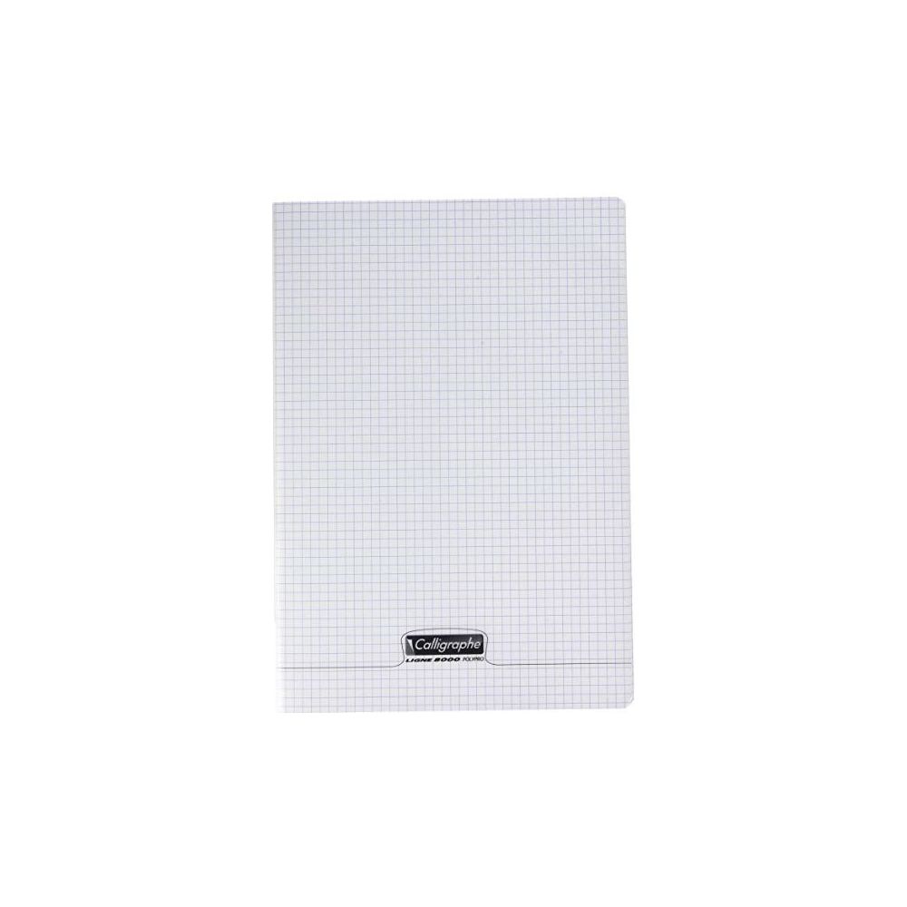 Cahier A4 5 x 5 192 p Piqûre 90g Polypro INCOLORE - Z Cahier A4 5 x 5 192 p Piqûre 90g Polypro INCOLORE - Z