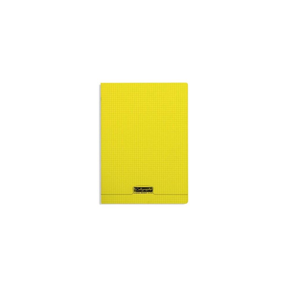 Cahier 24x32cm 5 x 5 96 p Piqûre 90g Polypro JAUNE - Z Cahier 24x32cm 5 x 5 96 p Piqûre 90g Polypro JAUNE - Z