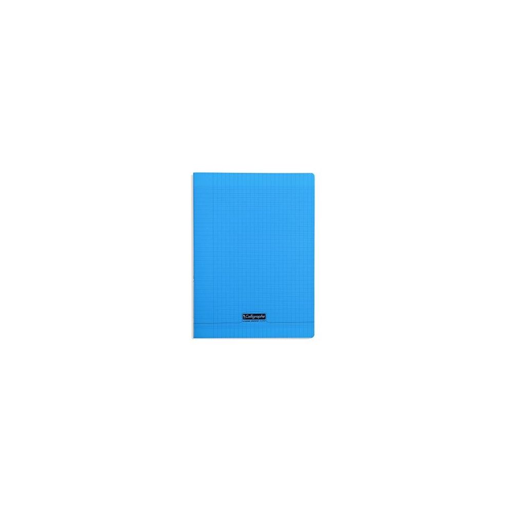 Cahier 24x32cm Séyès 192 p Piqûre 90g Polypro BLEU - Z Cahier 24x32cm Séyès 192 p Piqûre 90g Polypro BLEU - Z