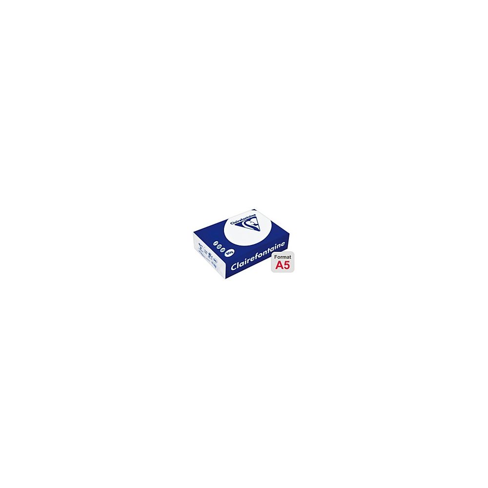Rame A5 - 80g - Blanc CLAIREFONTAINE (500 f) // Rame A5 - 80g - Blanc CLAIREFONTAINE (500 f) //
