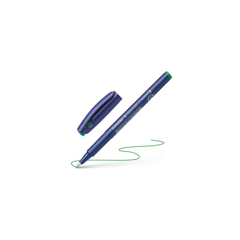 Roller SCHNEIDER Topball 847 - pointe 0,5mm VERT //