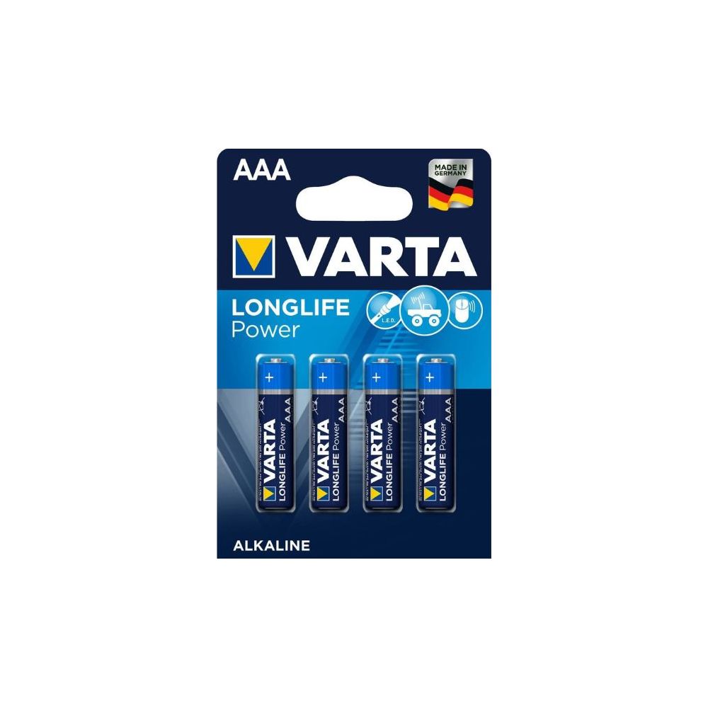 Pile LR03 VARTA Alcaline Longlife Power AAA (par 4) - Z