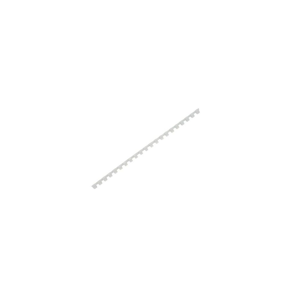 Reliure ann. plast. A4 - 10mm / 55f - BLANC - Par 100 // Reliure ann. plast. A4 - 10mm / 55f - BLANC - Par 100 //