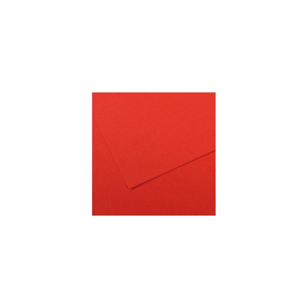 Feuille dessin 50x65cm 160g COQUELICOT (la feuille) 
