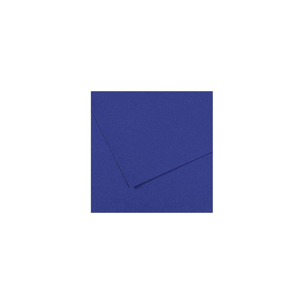 Feuille dessin 50x65cm 160g BLEU OUTREMER (la feuille)