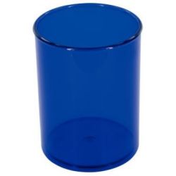 Pot à crayons  - Translucide BLEU **