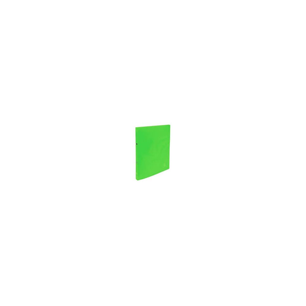 Classeur 4 anneaux A4 - PVC Fin - 25 x 32cm - 20mm -VERT TRANS - NSFP
