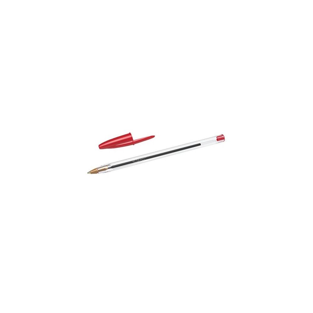 Stylo Bille BIC CRISTAL - Pointe 1mm - ROUGE // Stylo Bille BIC CRISTAL - Pointe 1mm - ROUGE //