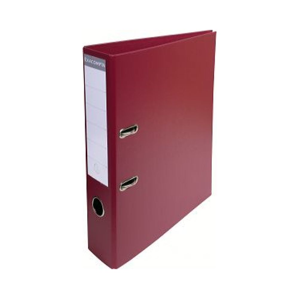 Classeur levier A4 PVC 70mm BORDEAUX - EXACOMPTA **