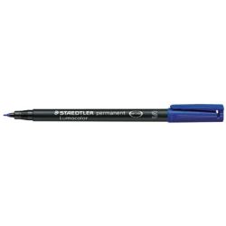 Marqueur perm. STAEDTLER OHP Lumocolor- 0.4mm - BLEU - 313-3 - Z