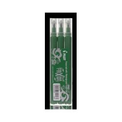Recharge Roller PILOT Frixion Point 0,5mm - (par 3) - VERT - Z