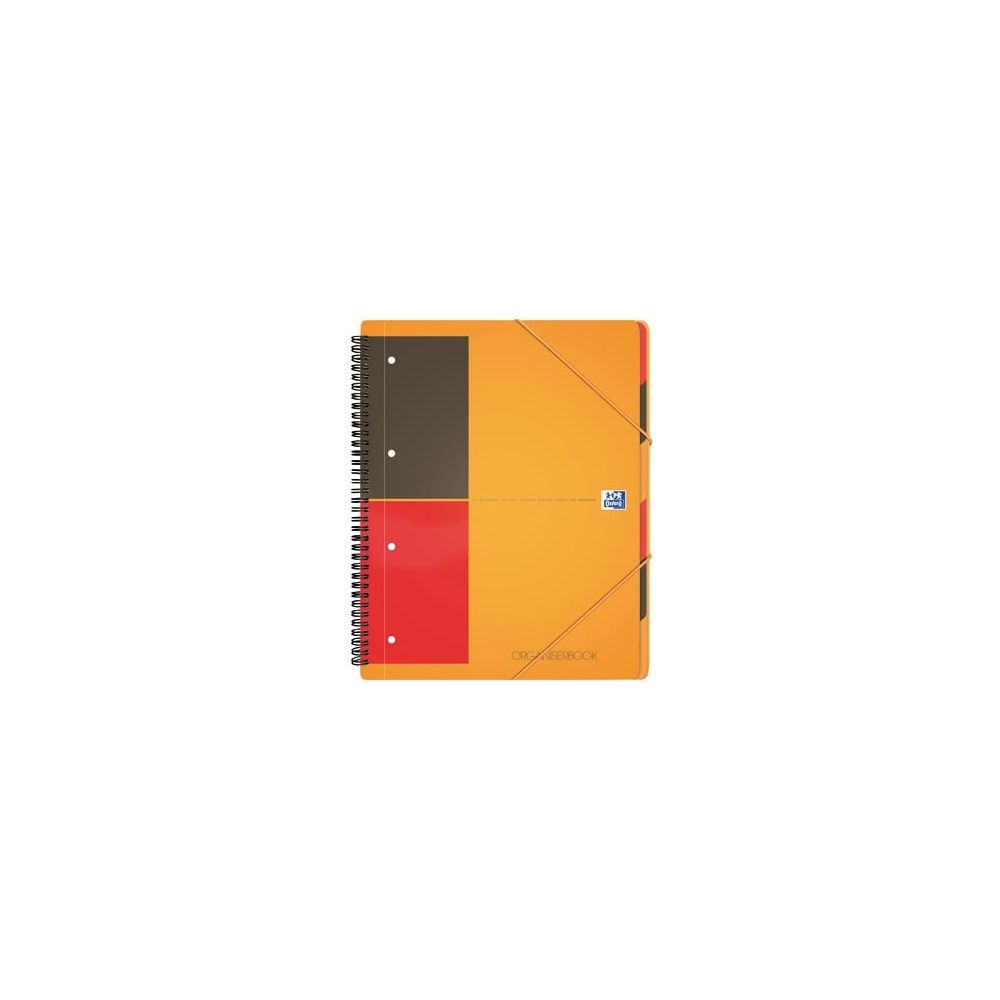 OrganiserBook spirales OXFORD - A4 - Ligné - 4tr. - 80g - 160 pages OrganiserBook spirales OXFORD - A4 - Ligné - 4tr. - 80g - 160 pages