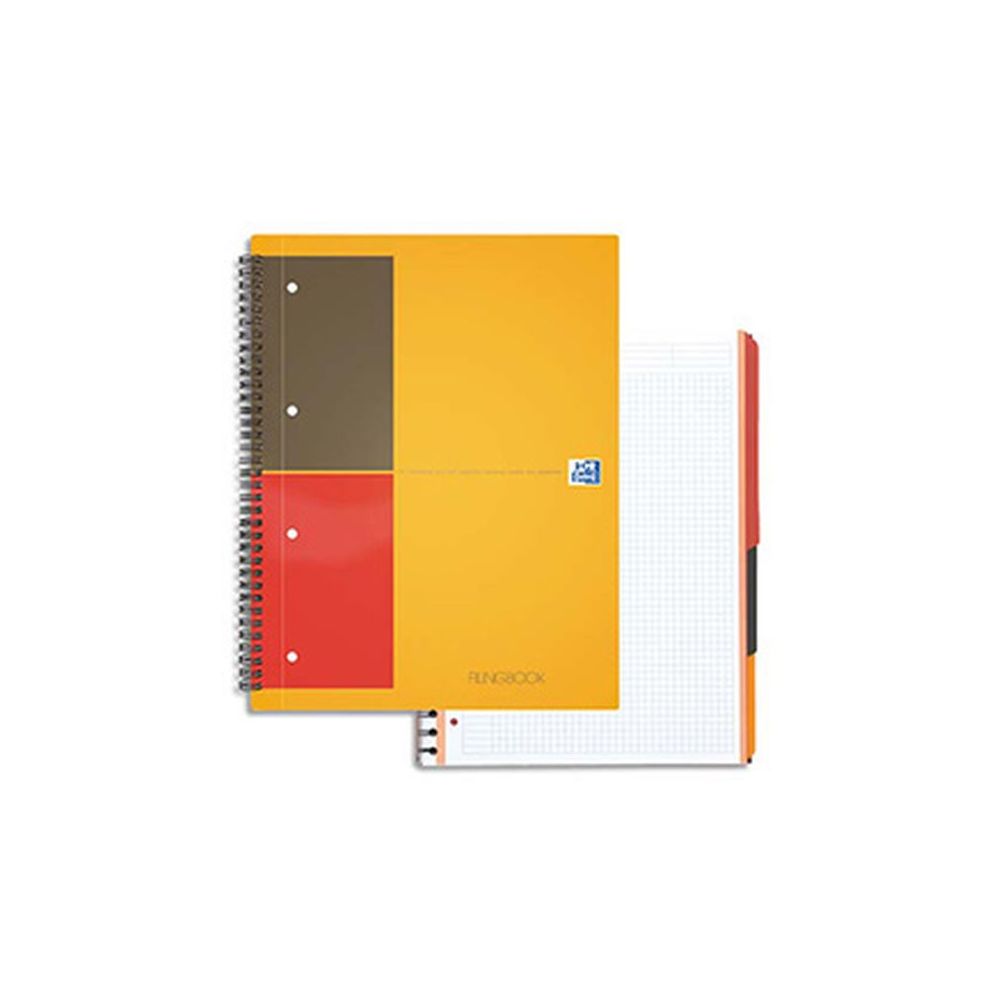 FilingBook spirales OXFORD - A4 - 5x5 - 4trous - 80g - 160 p // FilingBook spirales OXFORD - A4 - 5x5 - 4trous - 80g - 160 p //