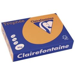 Rame A4 -  80g - Clémentine - CLAIREFONTAINE (500 f.) - Ref:1878 **