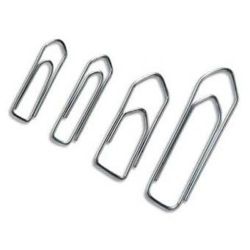 Trombones nickel (Attache-lettres) de 32mm - Boîte de 100 //