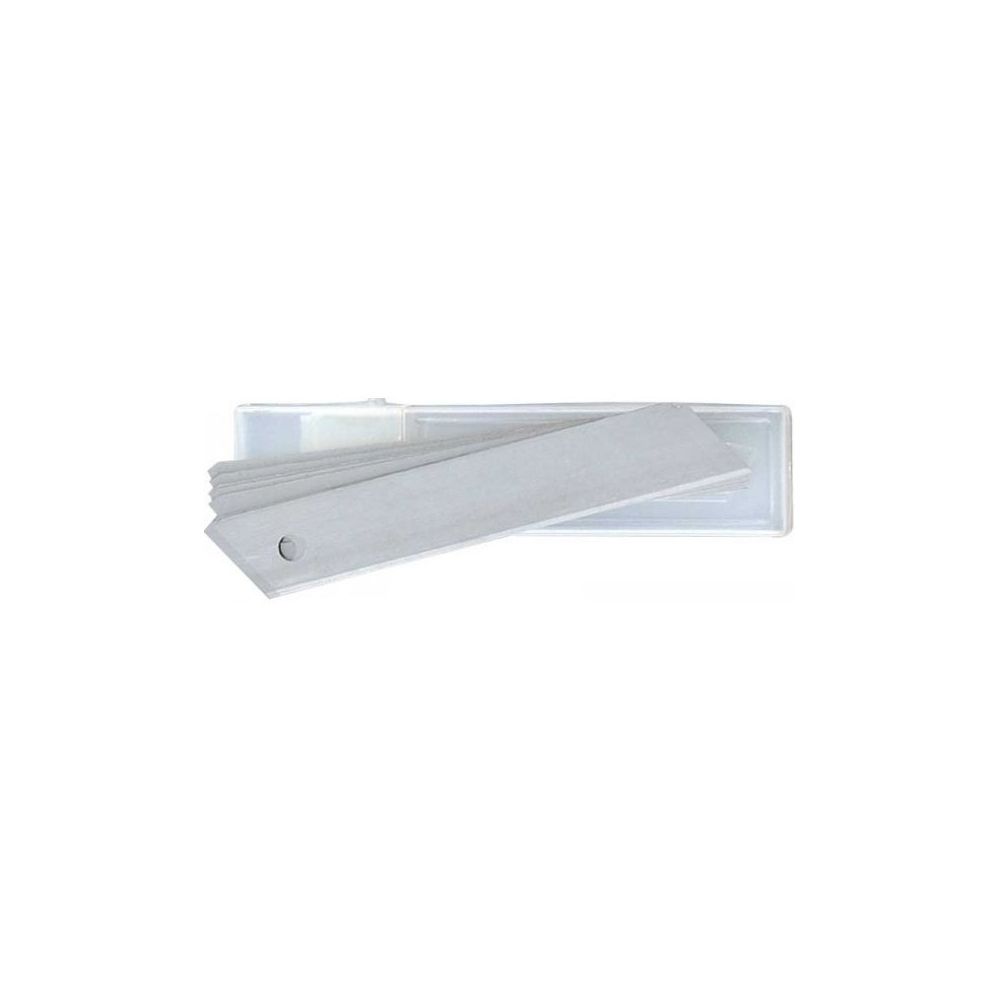 Lame de cutter de rechange - sécables - 18mm - Etui de 10 // Lame de cutter de rechange - sécables - 18mm - Etui de 10 //