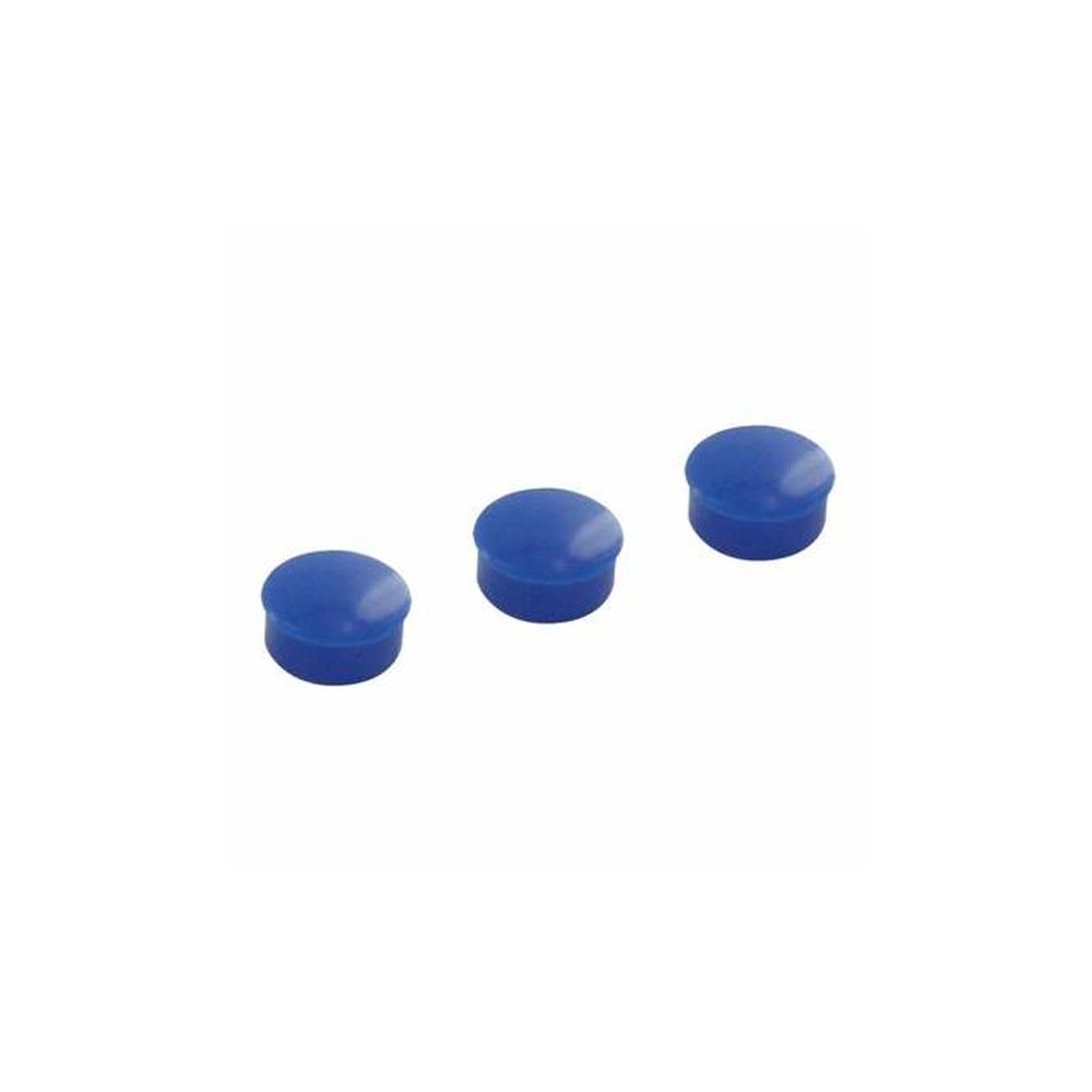 Aimants de diamètre 20mm, Force 300g - BLEU - Par 6 - Z