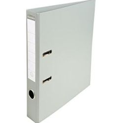 Classeur levier A4 PVC/Papier 50mm GRIS - EXACOMPTA  - 1er PRIX //