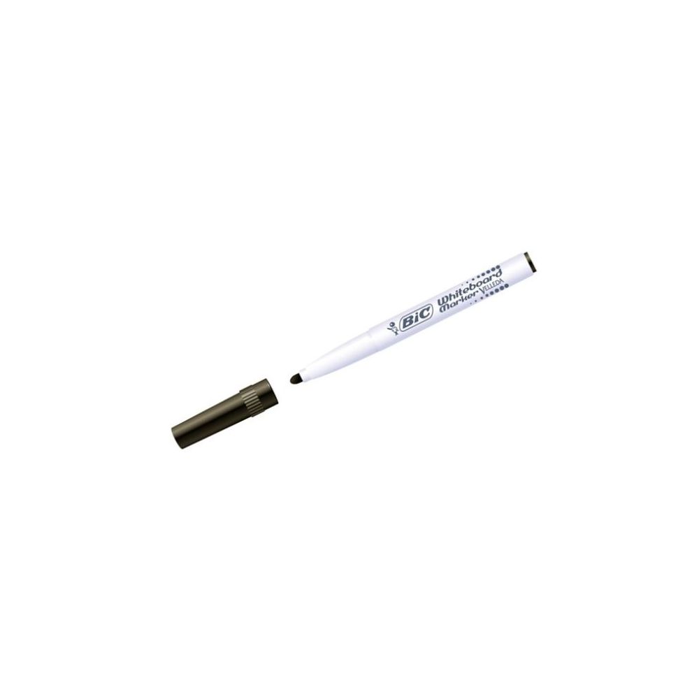 Marqueur effaç. BIC VELLEDA 1741 - Ogive Medium 1.5mm - NOIR