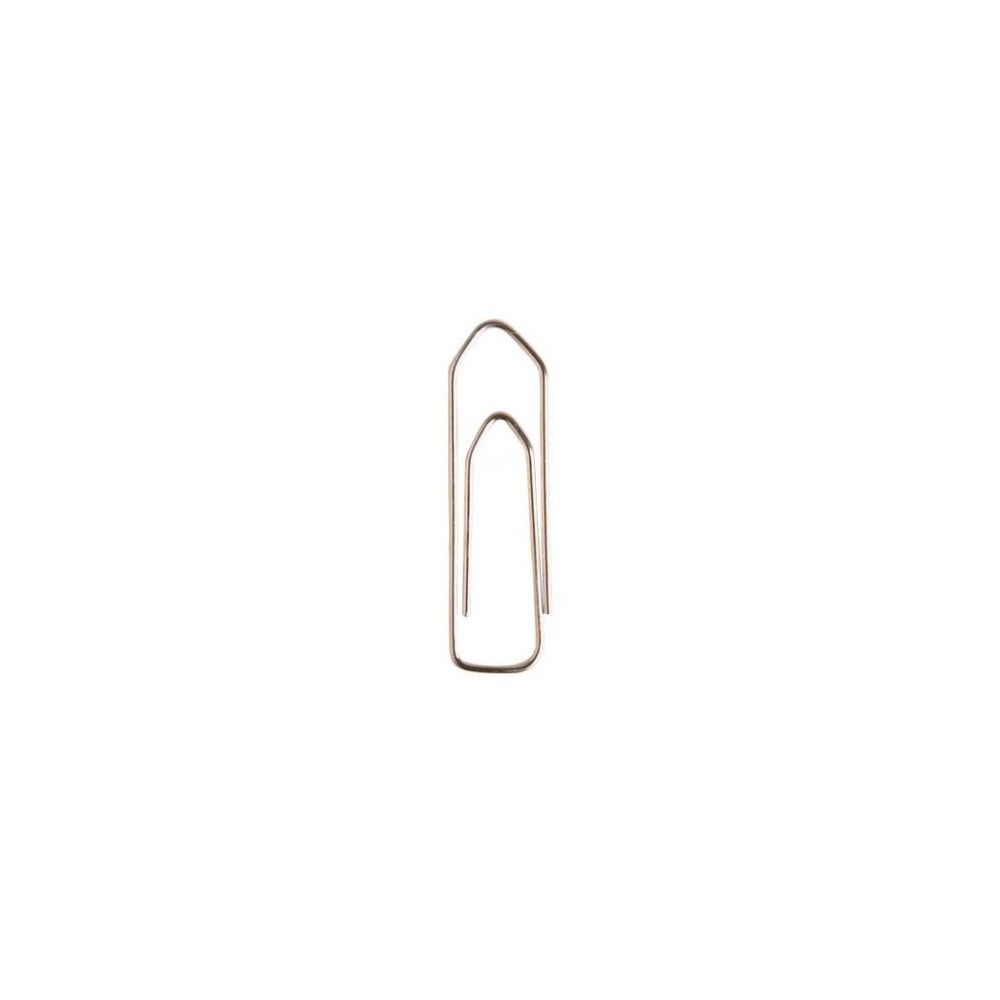 Trombones nickel (Attache-lettres) de 45mm - Boîte de 100 **