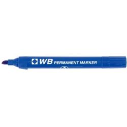 Marqueur perm. - Biseauté - 2 à 5 mm BLEU - 1er PRIX //