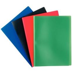 Protege Document PVC - Format A4 - 100 vues - ROUGE - 1er PRIX **