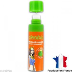 Colle transparente végétale CLEOPATRE Cléobio Mini - Sans acide - Z