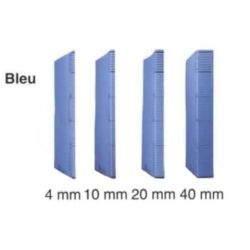 Dossier DACOTA 31x23cm- 320g - 1 poche soufflet 10mm BLEU CLAIR //