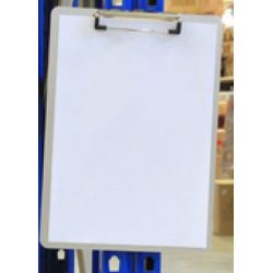 Porte Bloc A4 Métal Magnétique avec pince forte - 32 x 23cm