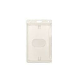 Porte-badge transparent vertical - 86 x 54mm - Par 100 **