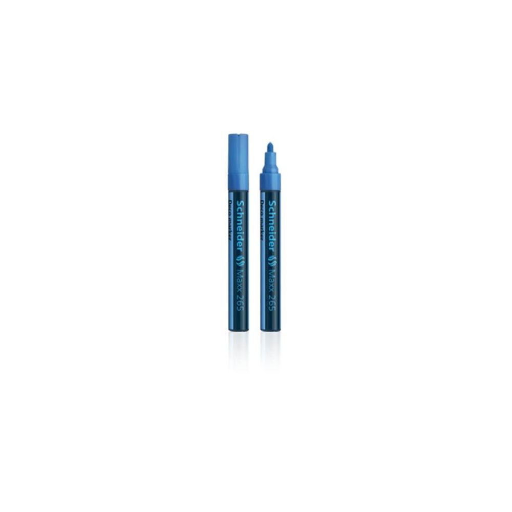 Marqueur Craie SCHNEIDER Maxx 265 - Ogive 2 à 3mm - BLEU CLAIR - Z Marqueur Craie SCHNEIDER Maxx 265 - Ogive 2 à 3mm - BLEU CLAIR - Z
