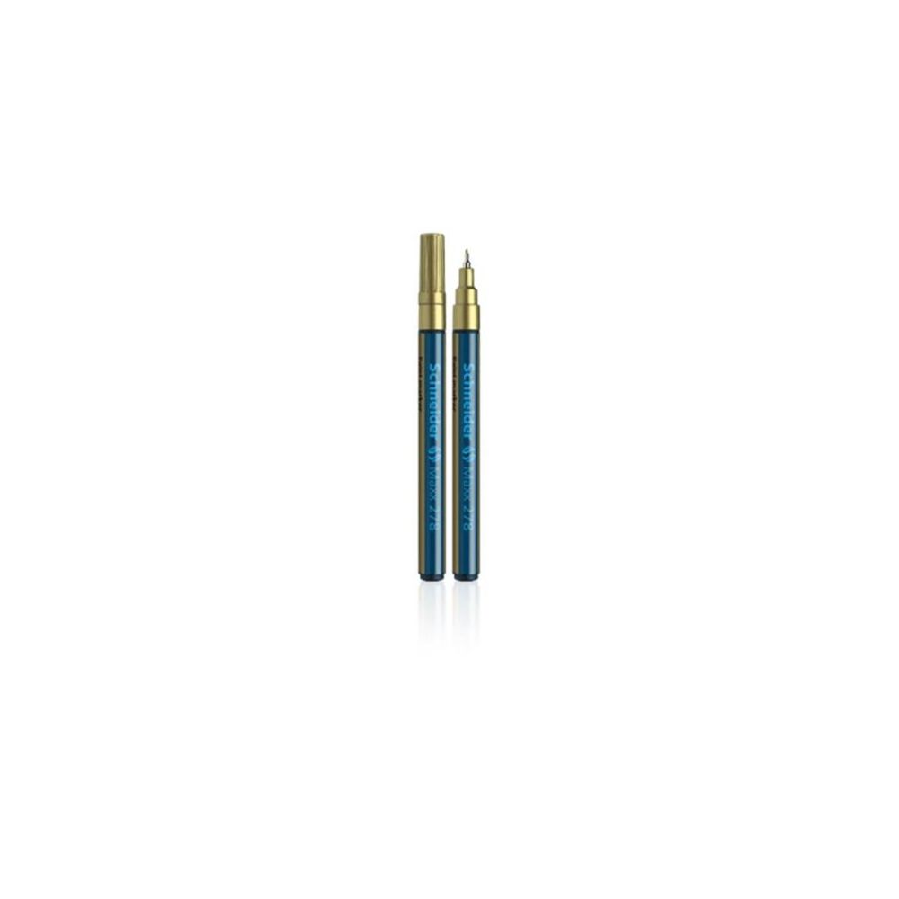 Marqueur gouache SCHNEIDER Maxx 278 - Ogive - 0.8mm - OR - Z Marqueur gouache SCHNEIDER Maxx 278 - Ogive - 0.8mm - OR - Z